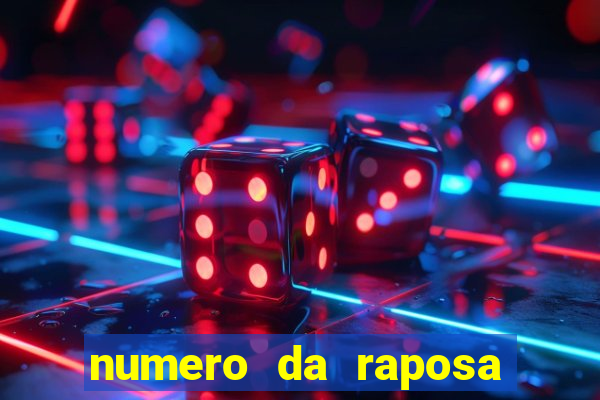 numero da raposa jogo do bicho